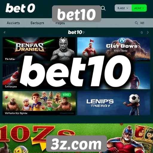 Bet10 oferece diversidade de jogos para apostadores
